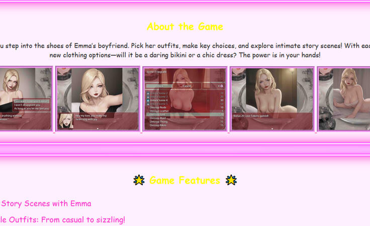 Emma&#39;s GFE Retro Page